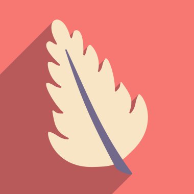 Düz gölge simgesi ve mobil uygulama otlar baharatlar ile