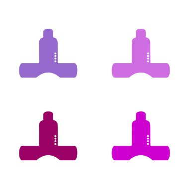 Kağıt mutfak havalandırma üzerinde derleme gerçekçi etiket tasarımı