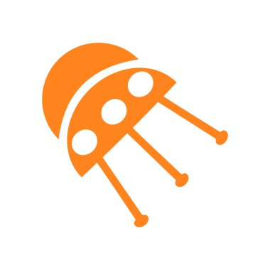 simgesi etiket gerçekçi tasarım kağıt üzerinde ufo