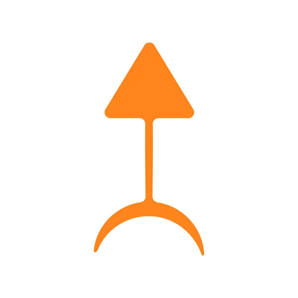 Desain stiker ikon realistis di simbol alkimia kertas - Stok Vektor