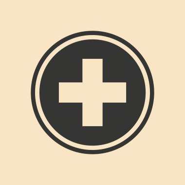 Düz siyah ve beyaz mobil uygulama hastanede