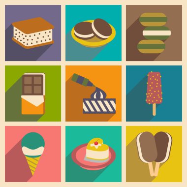 Düz gölge kavramı ve mobil uygulama dondurma ile