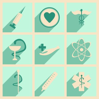 Appartement avec le concept de l'ombre et application mobile médicale 