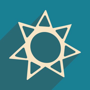 Düz gölge simgesi ve mobil uygulama Paz Üye ile