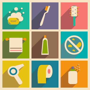 Düz gölge kavramı ve mobil uygulama kişisel bakım ile