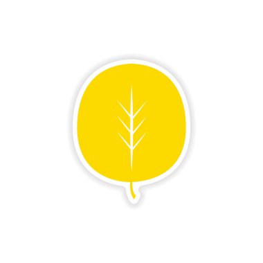 simgesi etiket gerçekçi tasarım kağıt üzerinde kalıyor