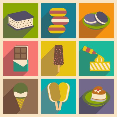 Düz gölge kavramı ve mobil uygulama dondurma ile