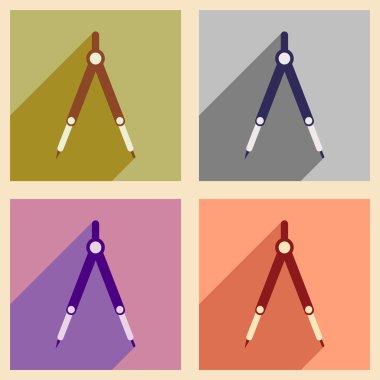 Düz gölge kavramı ve mobil uygulama pergel matematik ile