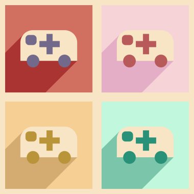 Düz gölge kavramı ve mobil uygulama ambulans acil durum ile