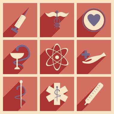 Appartement avec le concept de l'ombre et application mobile médicale 