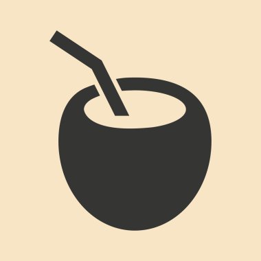 Düz siyah ve beyaz mobil uygulama kokteyl