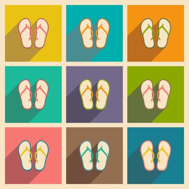 Düz gölge kavramı ve mobil uygulama palet ile