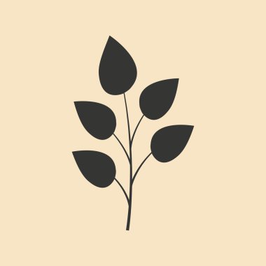 Siyah ve beyaz mobil uygulama düz şube bırakır