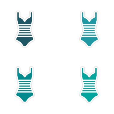 Kağıt mayo üzerinde derleme gerçekçi etiket tasarımı