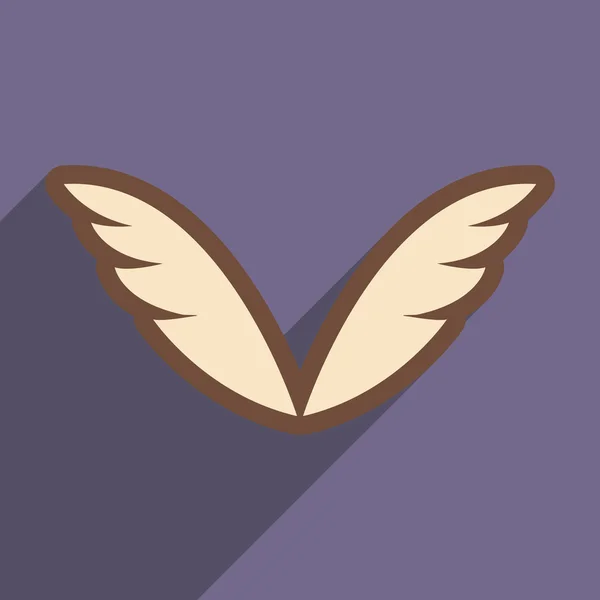 Κομψό φτερά ενός αετού — Διανυσματικό Αρχείο