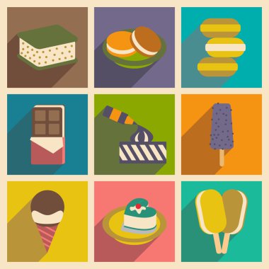 Düz gölge kavramı ve mobil uygulama dondurma ile