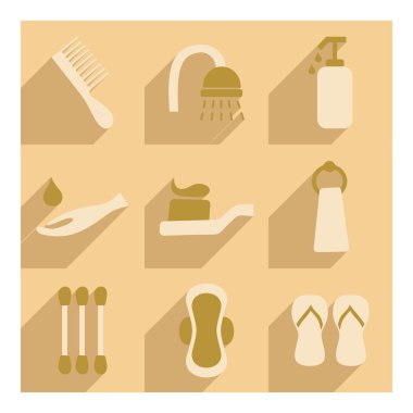 Düz gölge kavramı ve mobil uygulama hijyen ile