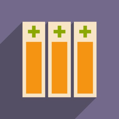 Piatto con il concetto di ombra e applicazione mobile medicina