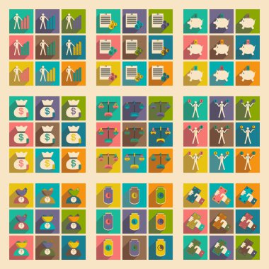 Düz gölge kavramı şık ekonomik kutsal kişilerin resmi ile