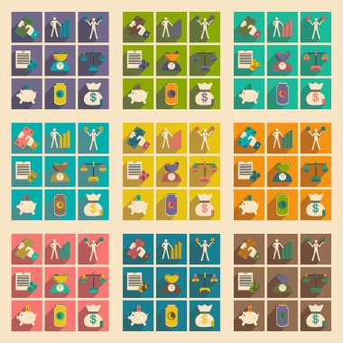 Düz gölge kavramı şık ekonomik kutsal kişilerin resmi ile