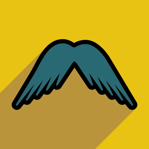 Stilvolle Flügel eines Adlers — Stockvektor