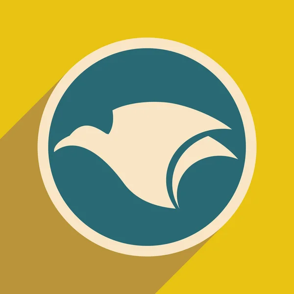Logo letící orel — Stockový vektor