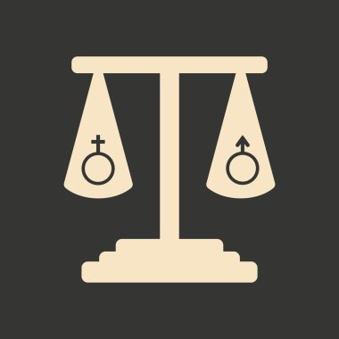 Düz gölge simgesi ve mobil uygulama cinsel işaretleri ile