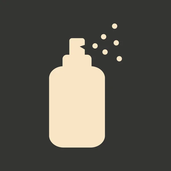 Düz siyah ve beyaz mobil uygulama şampuan — Stok Vektör