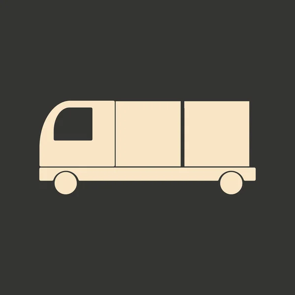 Appartement en noir et blanc application mobile transport routier — Image vectorielle