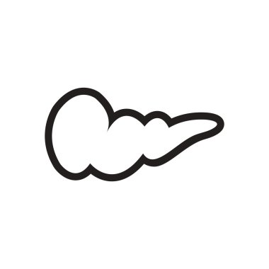 şık siyah-beyaz simge safra kesesi