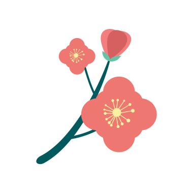 düz beyaz arka plan şube açan simgesine