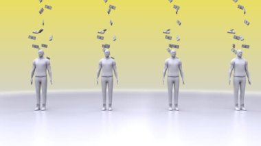 4K Blok zinciri konsepti döngüyü yakınlaştır. Zincir ikili verilerden oluşan ağ bağlantılarından oluşur. Bir kripto para birimi engelleme zincirini gösteren birbirine bağlı veri blokları.