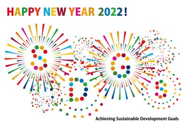 Sürdürülebilir Geliştirme Hedefleri Yeni Yıl Kartı 2022