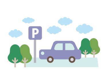 Arabanı açık otoparka park et.