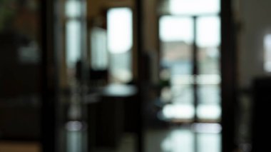 Odaklanamayan bulanık ofis arkaplanı