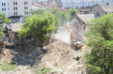 binaların yıkılması