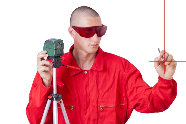 Laserpegel — Stockfoto