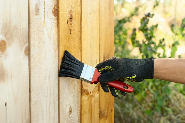 Wood painting — Stock Photo, Image