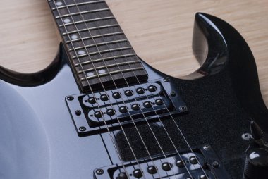 siyah gitar arka plan
