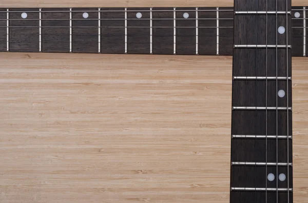 Elektrische gitaar fretboard — Stockfoto