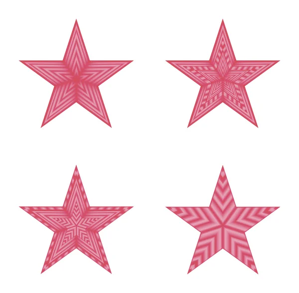 Vector red star — Stock Vector