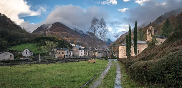 Salau Francouzská Vesnice Pyrenejských Horách — Stock fotografie