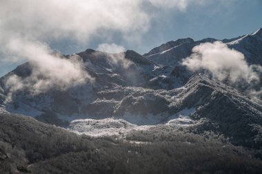 Ariege 'deki Fransız Pirene Dağları