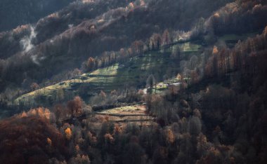 Ariege 'deki Fransız Pirene Dağları