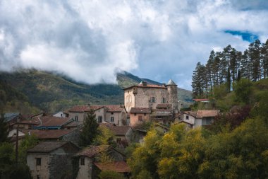 Ariege 'deki Seix kalesi