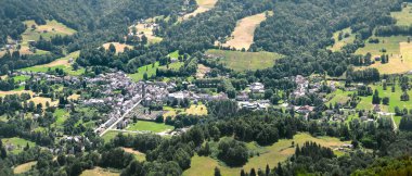Massat French commune, in the department of Ariege in the region of Occitanie 