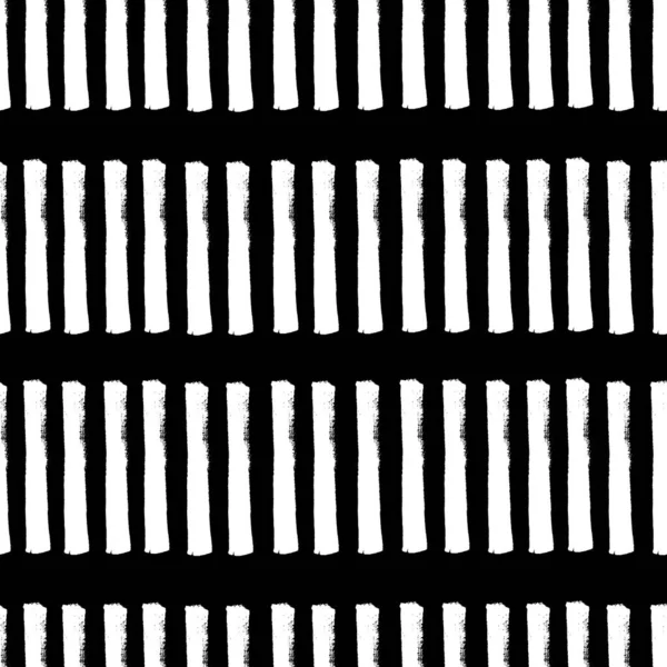 Vektor Sömlösa Mönster Abstraktion Vertikala Ränder Texturerade Ojämna Strimmor Färg — Stock vektor