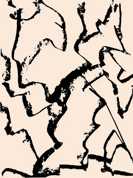 Texture Abstraite Fond Motif Avec Des Lignes Brisées Craquelure Sur — Image vectorielle