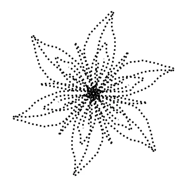 Ilustración Geométrica Vectorial Diseño Patrón Superficie Con Formas Geométricas Redondas — Archivo Imágenes Vectoriales