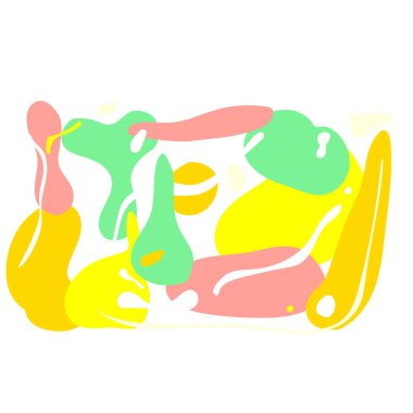 Retro renk şemasına sahip vektör arkaplanı